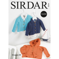 SL8 5204 Crochet Boys Cardigans